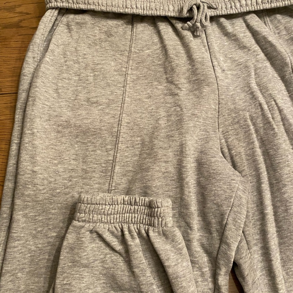 Gray sweat pants from H & M